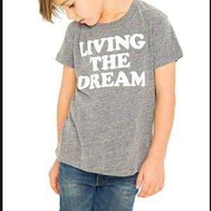 Chaser Boys Living The Dream Kids Short Sleeve Tee